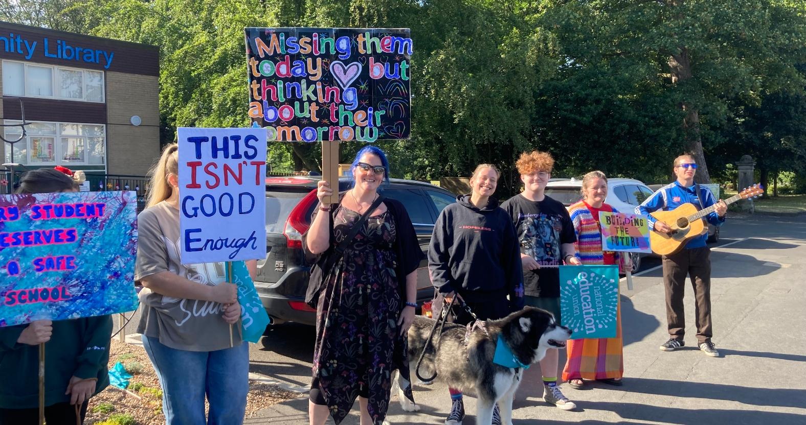 strike-at-starbeck-school