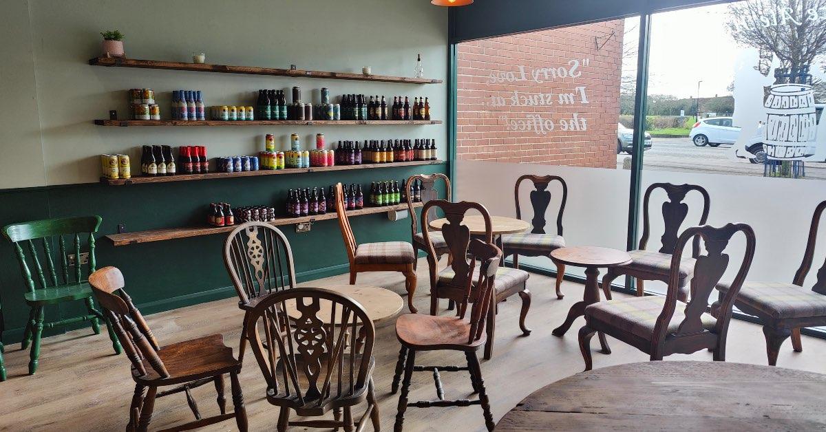 Inside the Office Ale House in Starbeck.