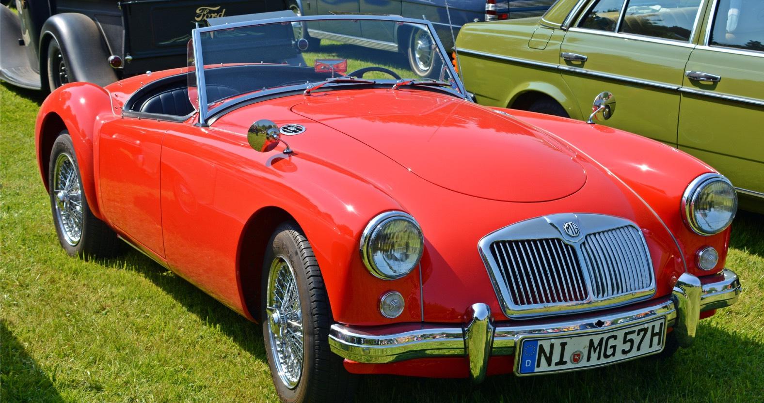 web-mg-car-stock-image