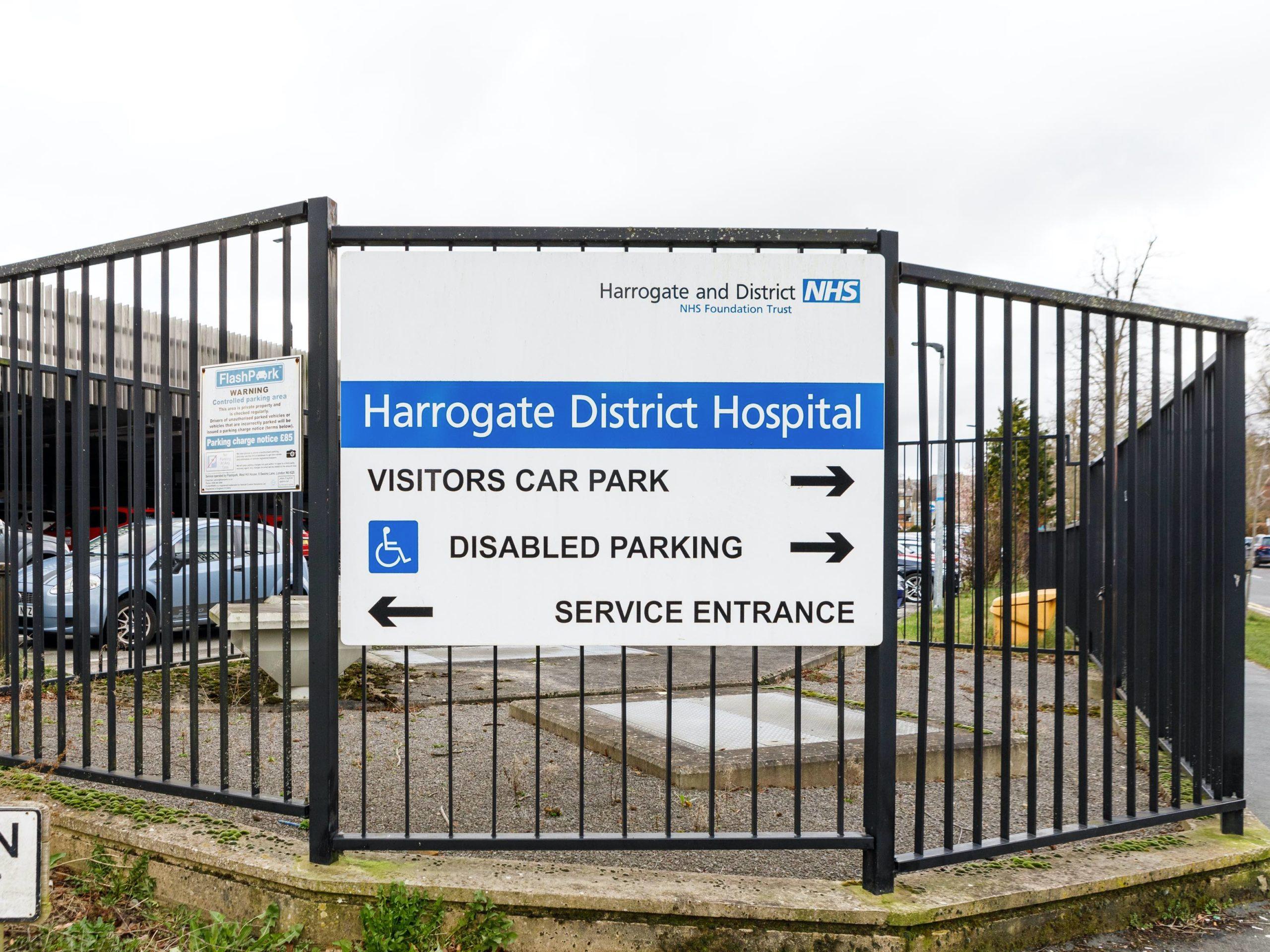 harrogate-hospital-carpark-signage