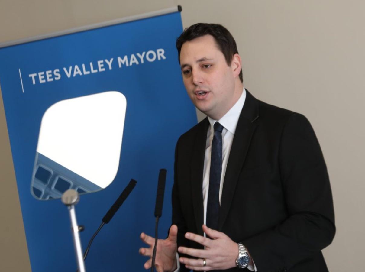 Conservative Mayor of Tees Valley, Ben Houchen.