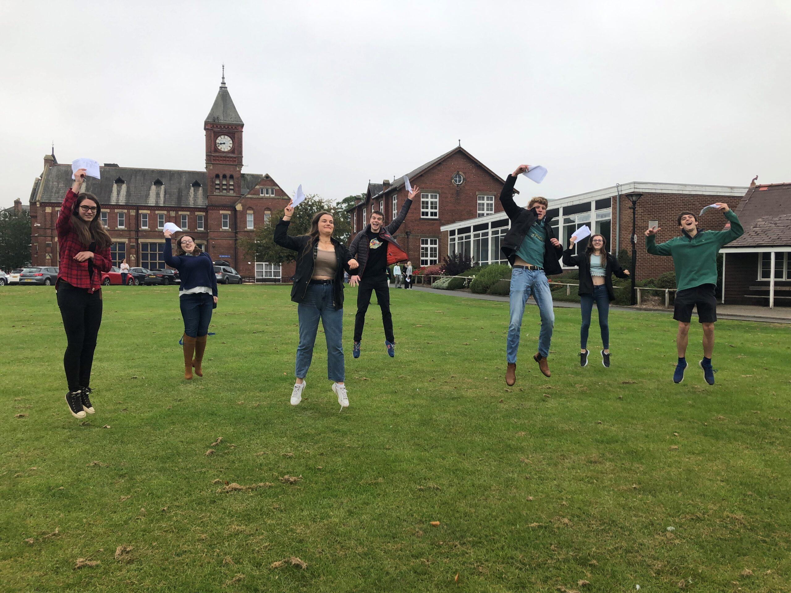 ripon-13th-august-2020-rgs-students-jump-for-joy-2