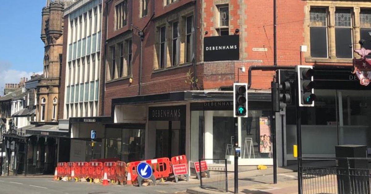 Debenhams on Parliament Street, Harrogate