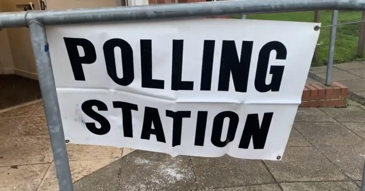 polling-station-sign