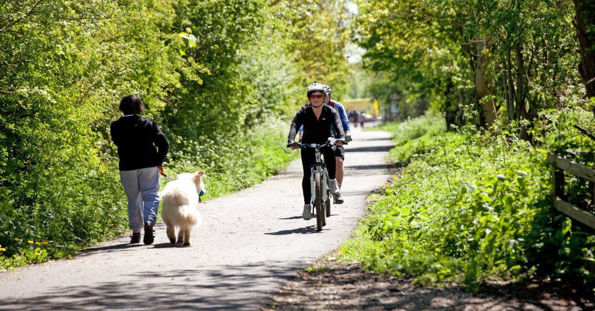 The Nidderdale Greenway, which could be extended.