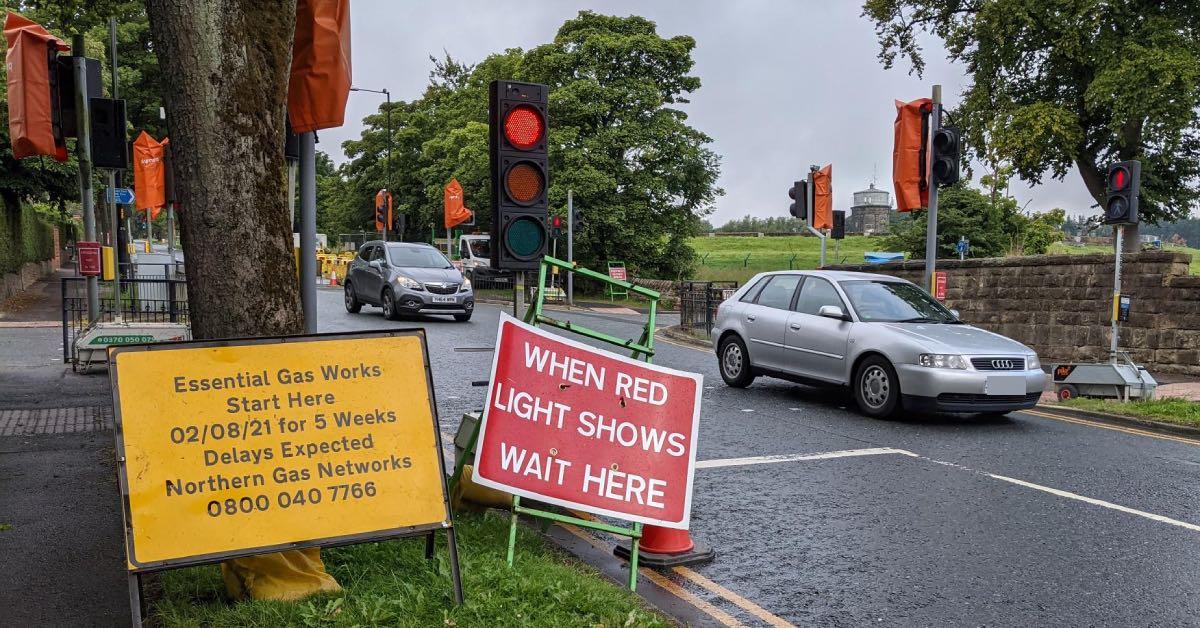 otley-road-roadworks