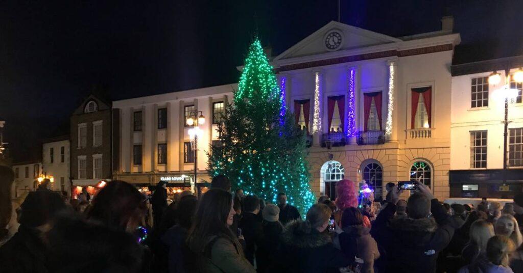 Photo of Ripon Christmas tree