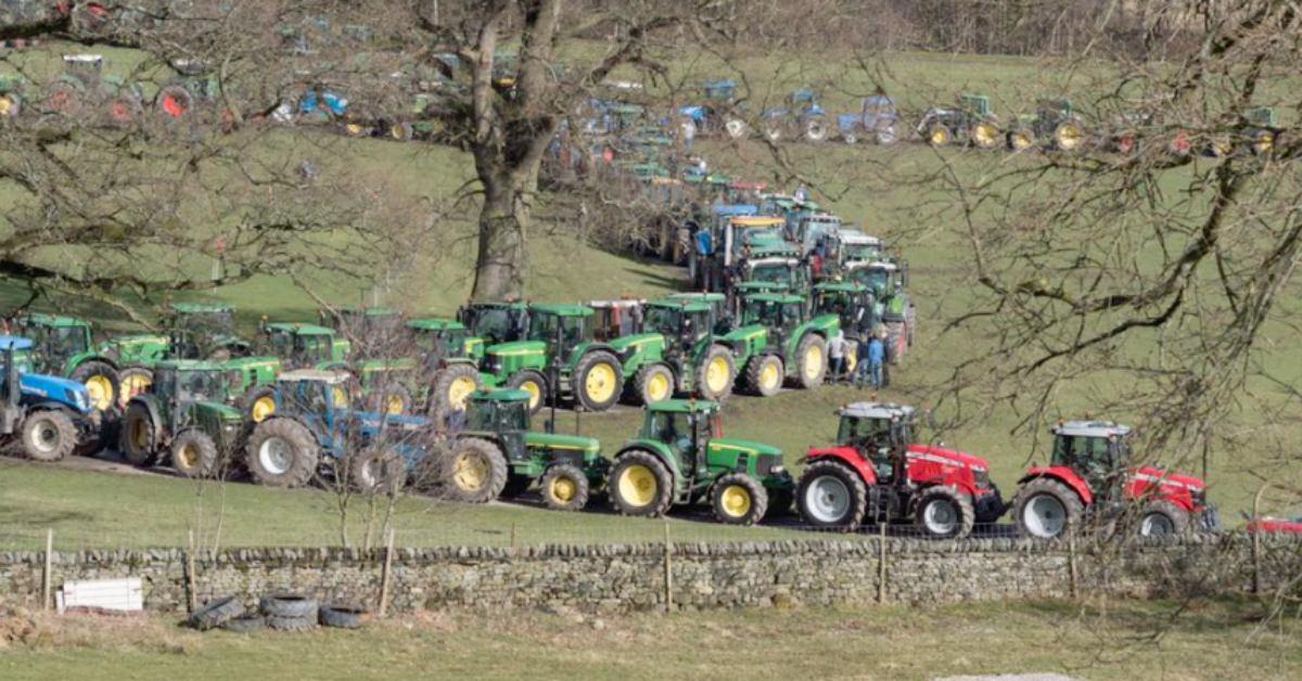 Knaresborough Young Farmers tractor run