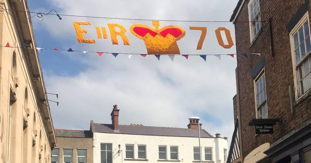 Bunting on High Skellgate