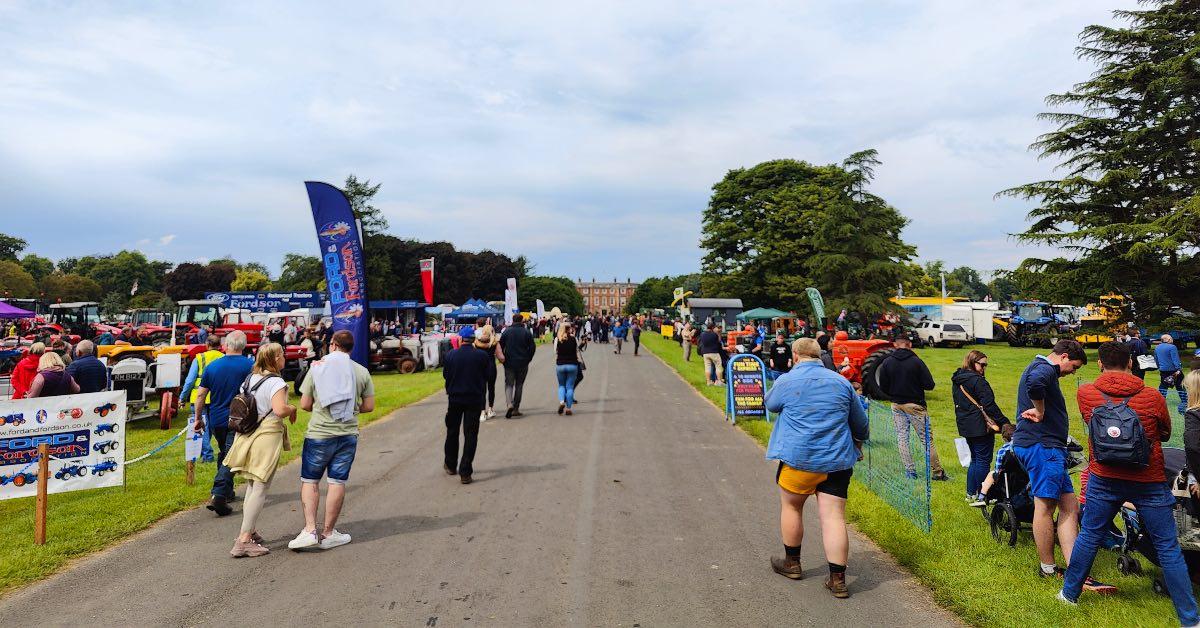 Hundreds flocked to Newby Hall for the return of Tractor Fest.