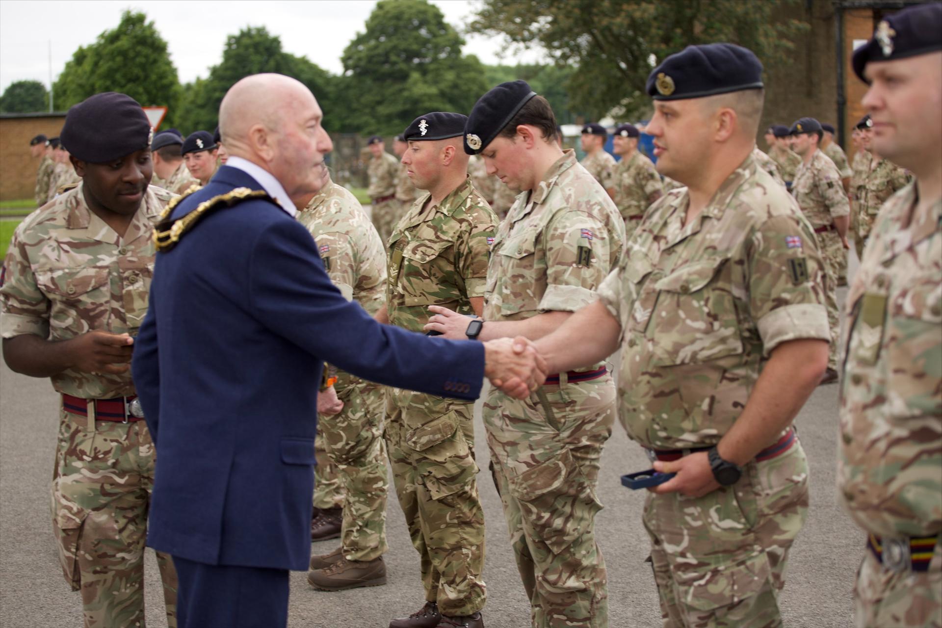 21 Engineer queen's medal award Claro Ripon