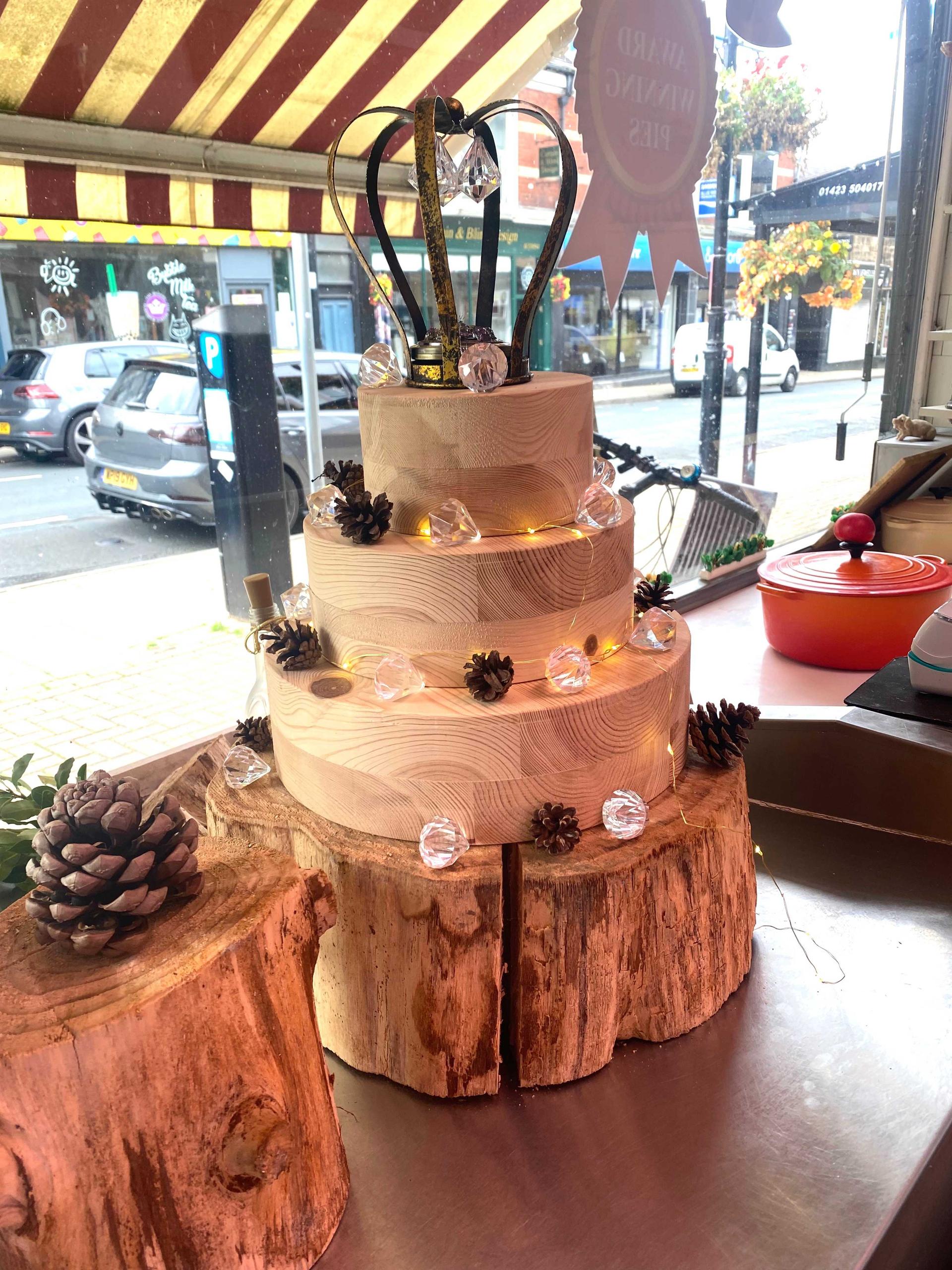 Addyman pork pie wedding cake