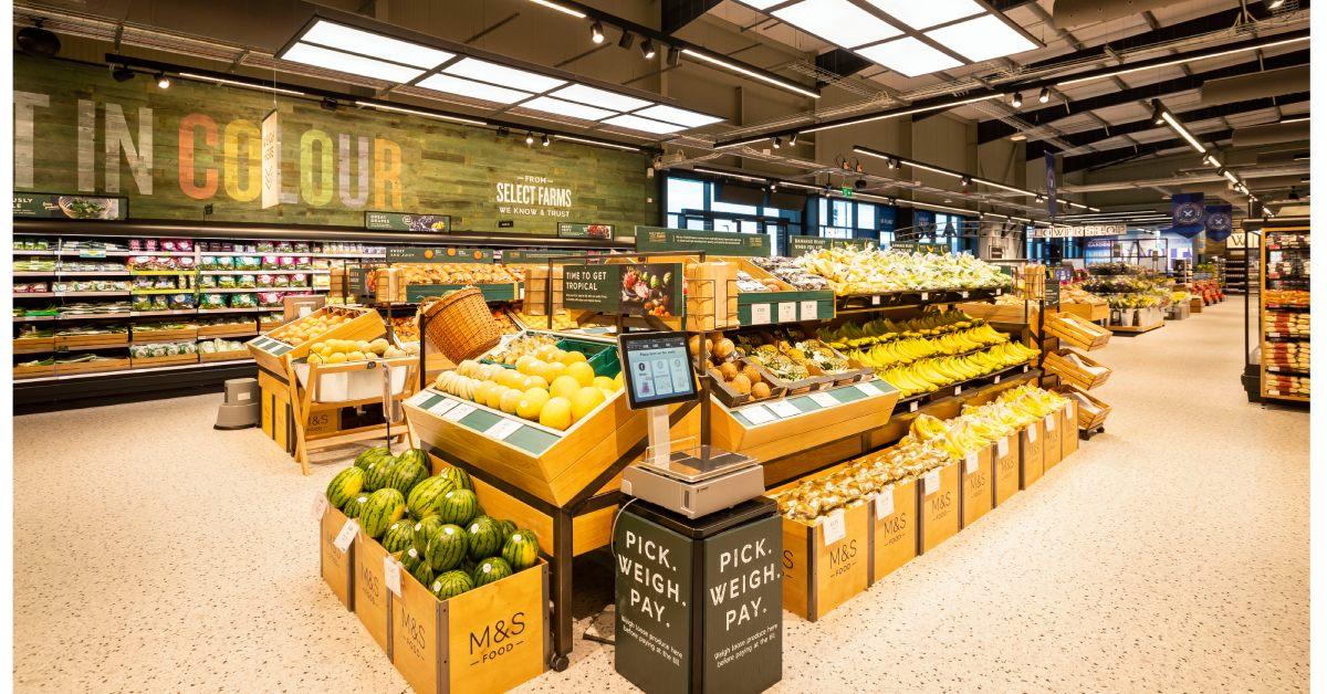 M&amp;S food hall Oatlands