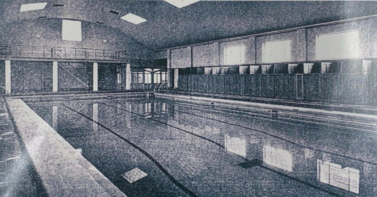 Ripon Spa Baths at its opening 117 years ago.