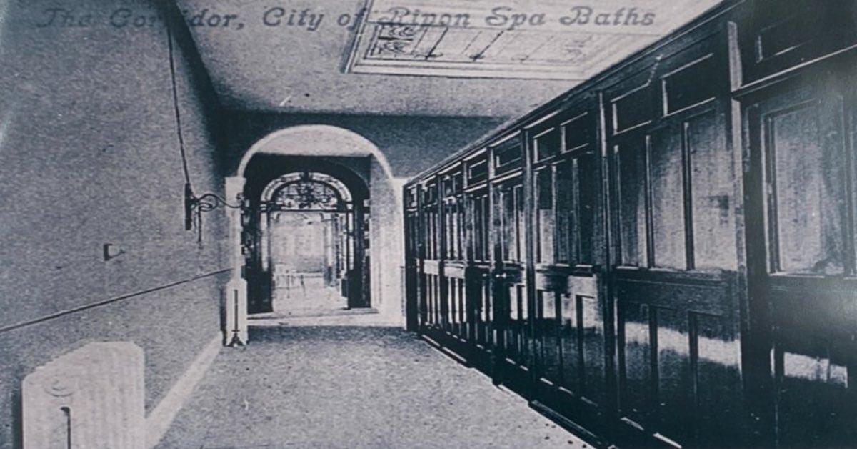 Corridor of Ripon Spa Baths.