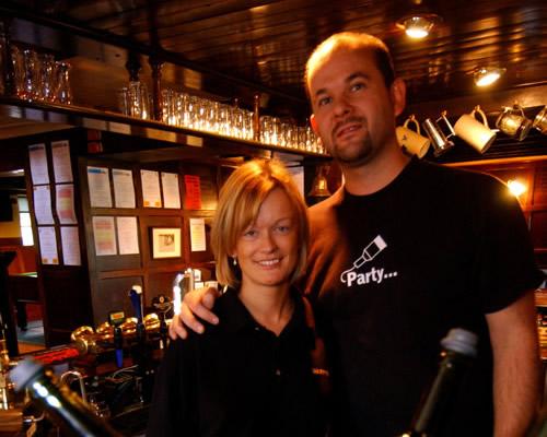 Steve and Anna Cock face an expensive energy bill at Dacre Banks pub the Royal Oak