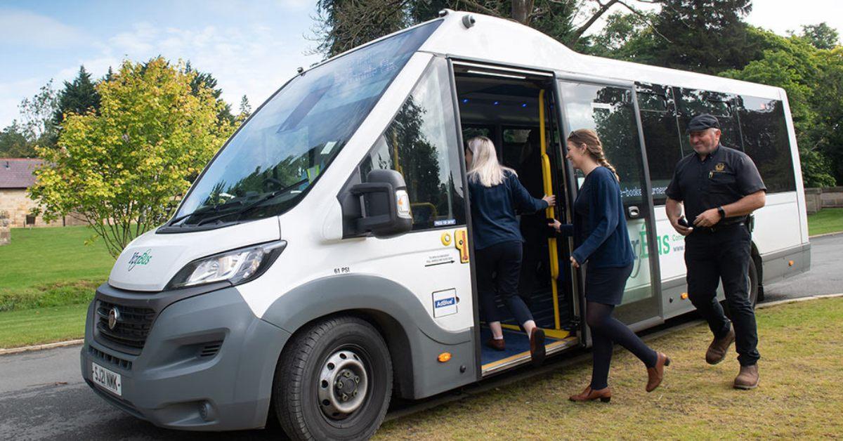 A YorBus service, which operates in Masham and Ripon.