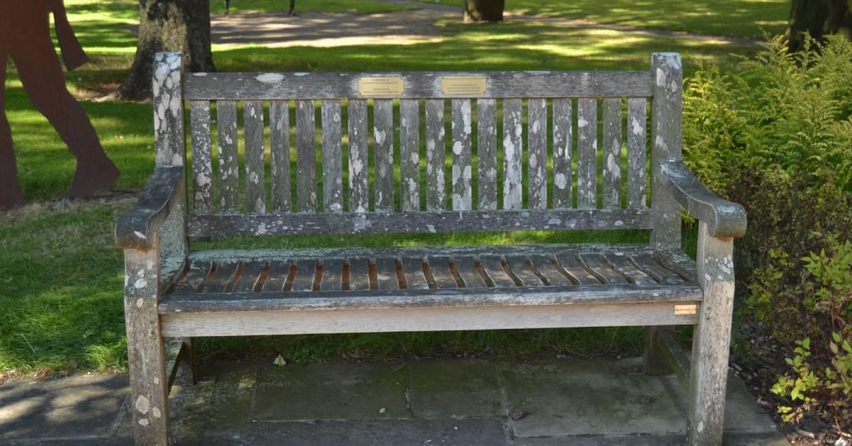 Benches before restroration