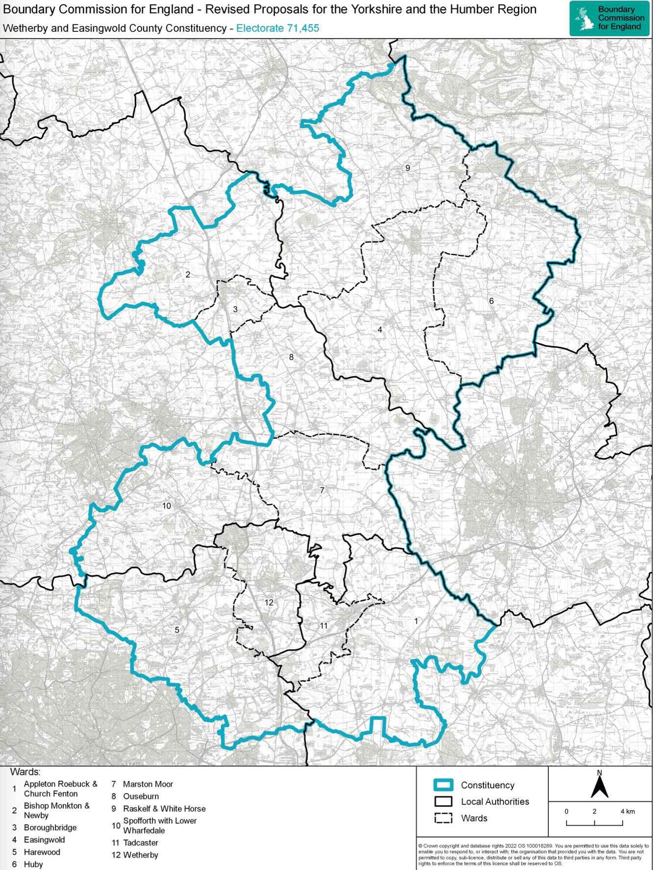 The Wetherby and Easingwold seat.