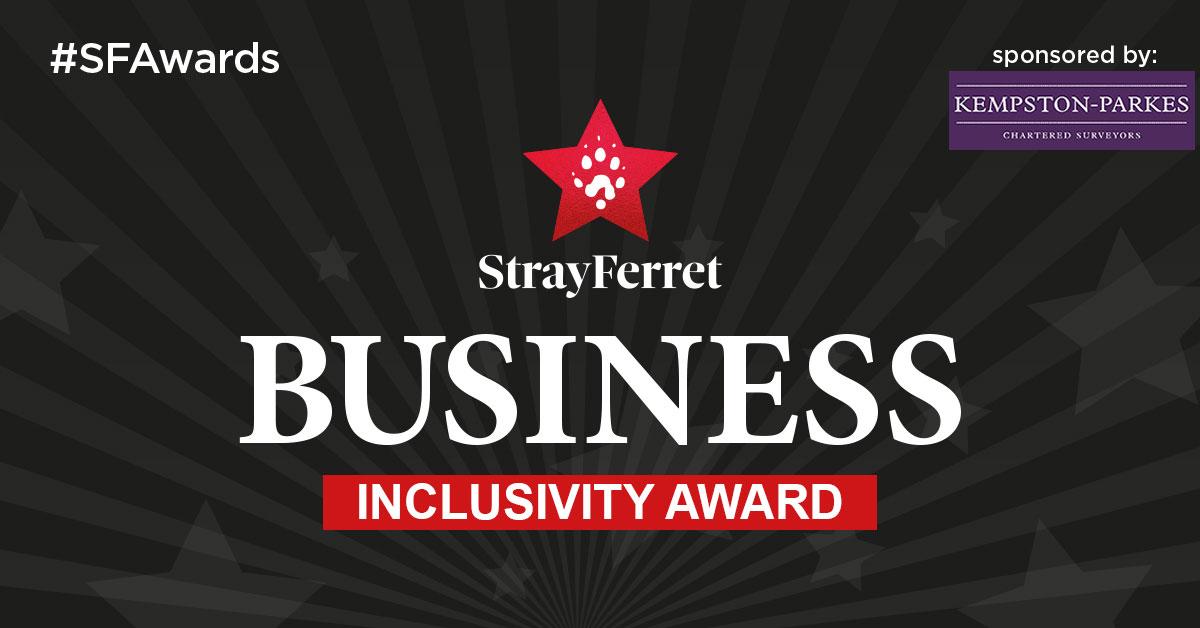 inclusivity-award-stray-ferret-business-awards