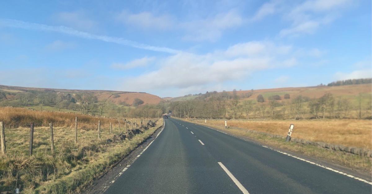 A59 at Blubberhouses