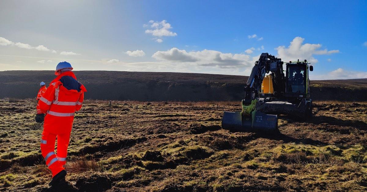 The Kex Gill realignment site, which is set for construction.