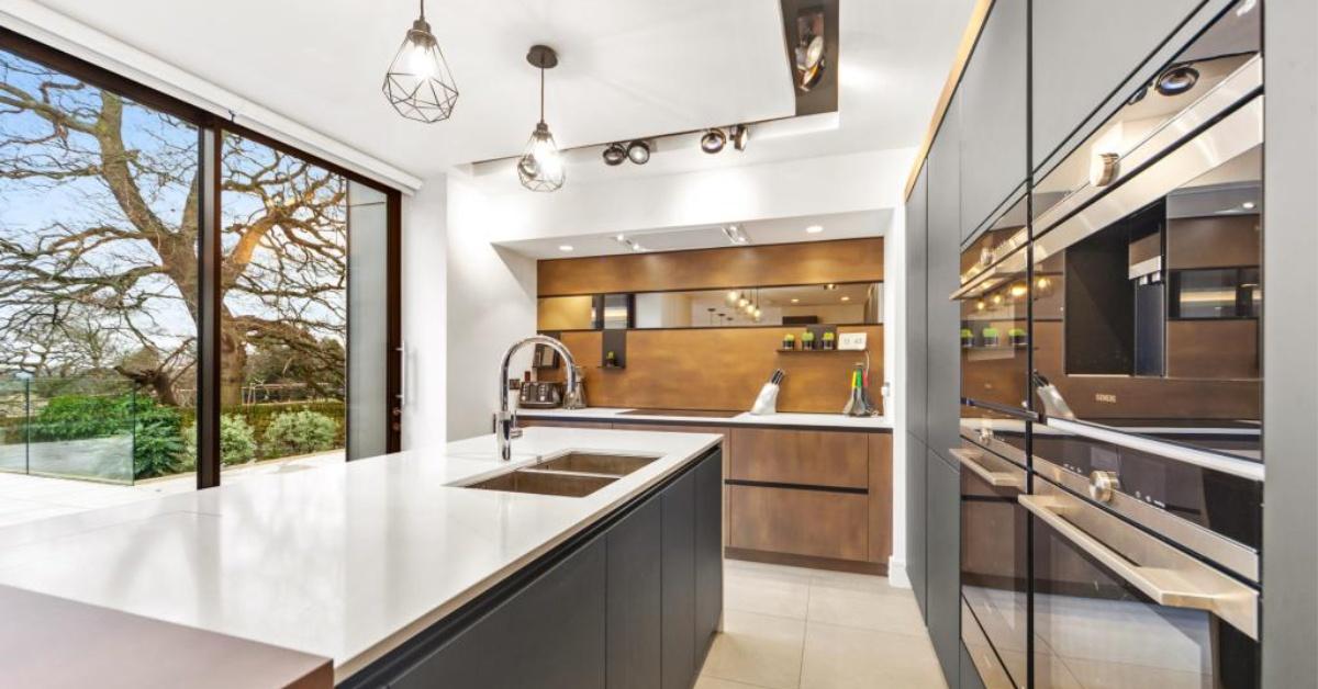 The state-of-the-art kitchen in Greenway, on Rossett Lane in Harrogate.