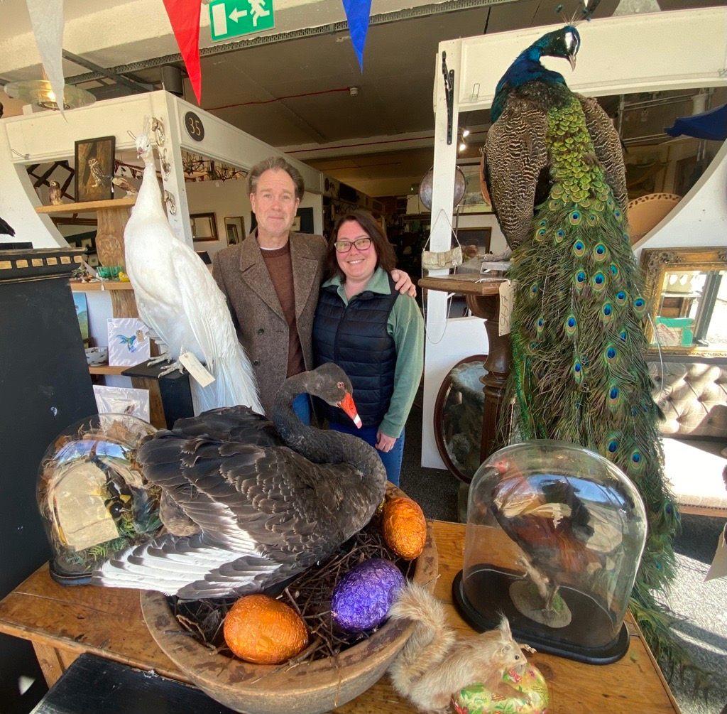 Mark Hinchcliffe and Lisa Hawksworth West Park Antiques