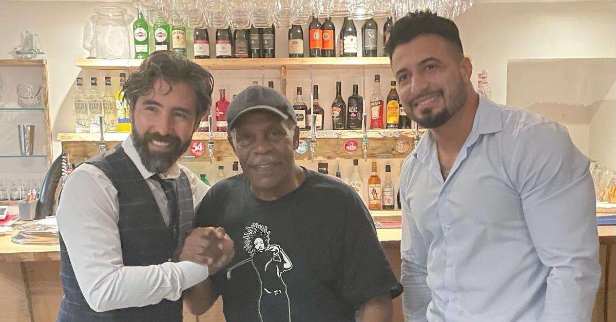 Danny Glover pictured at Efes Bar and Grill in Harrogate.