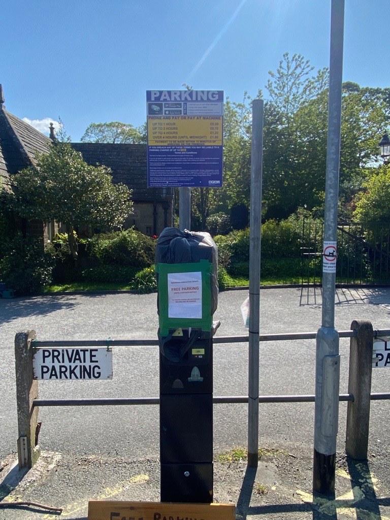 Nidderdale Showground car park