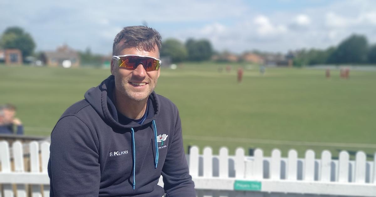 Photo of James Lowe, assistant coach at Yorkshire County Cricket Club.