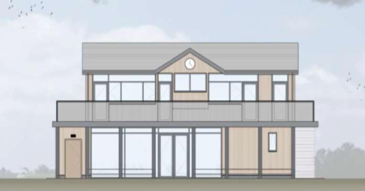 The previous designs for the pavilion at Killinghall.