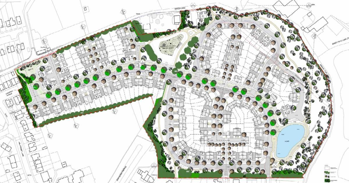 Plans for housing on Water Lane in Knaresborough