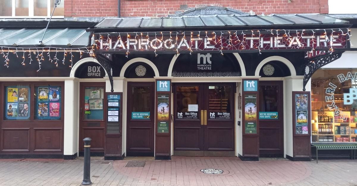 Photo of Harrogate Theatre main entrance.