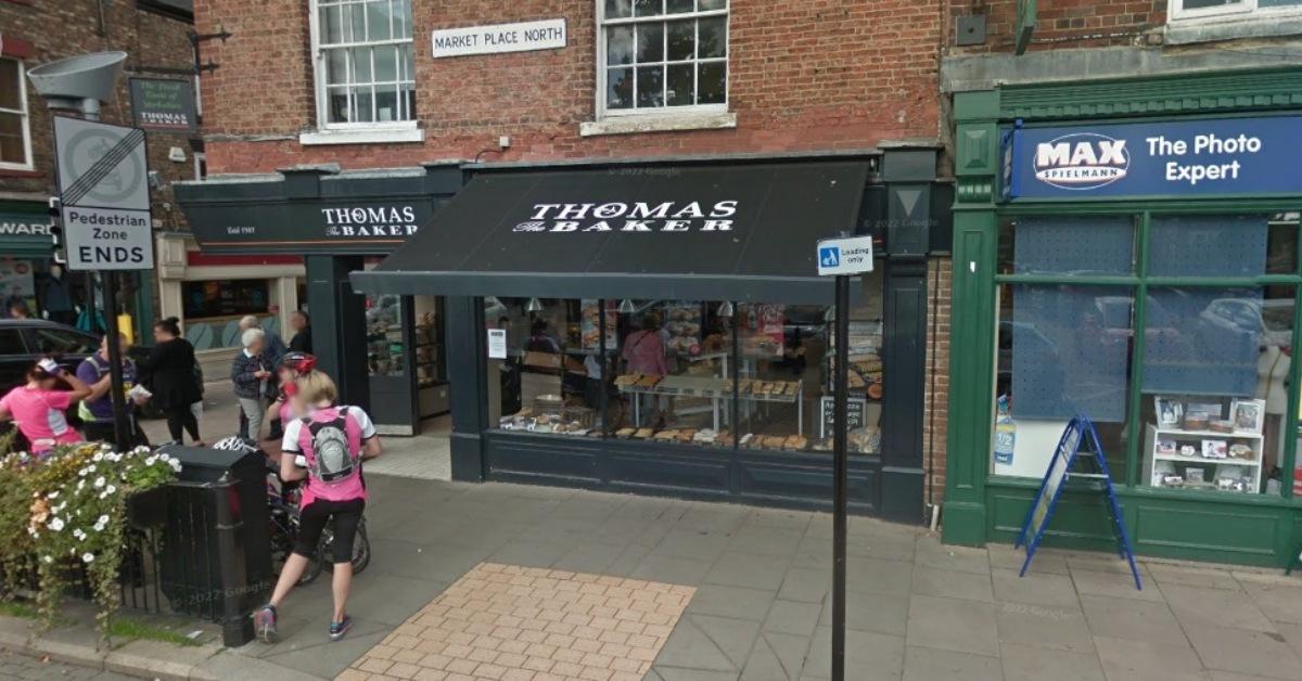 Google Streetview image of Thomas the Baker in Ripon.