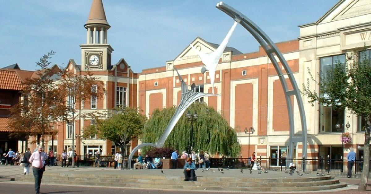 Photo of part of Lincoln city centre, where the council has introduced a public spaces protection order (PSPO).