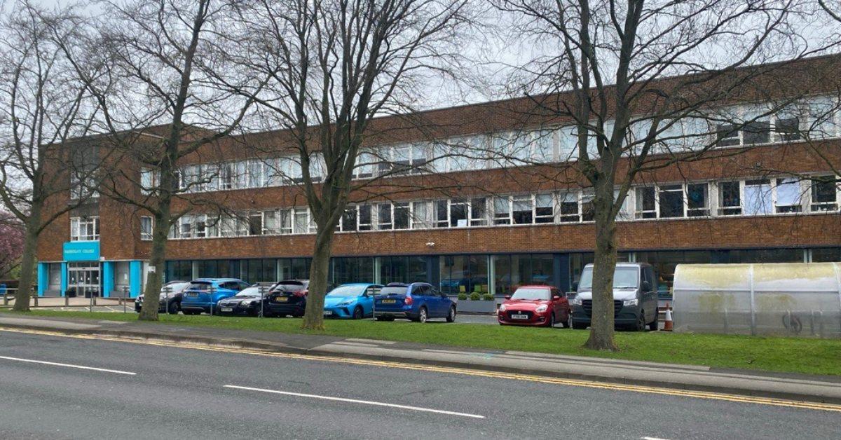 Photo of Harrogate College, on Hornbeam Park.