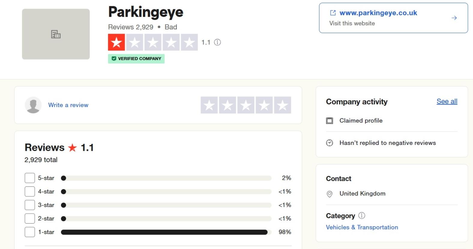 parkingeye-trustpilot