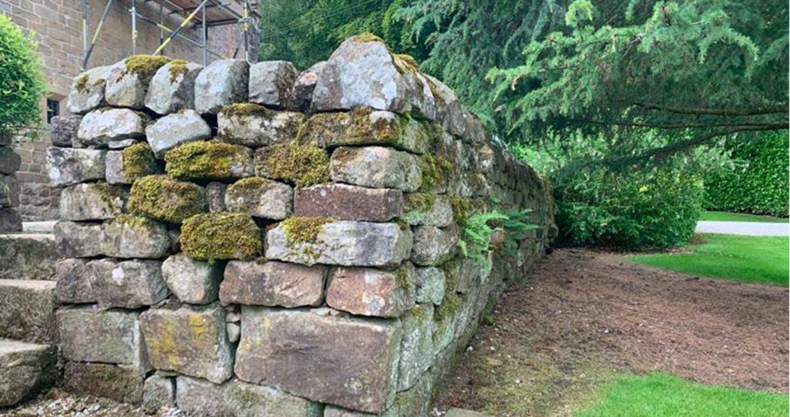 swinsty-hall-wall