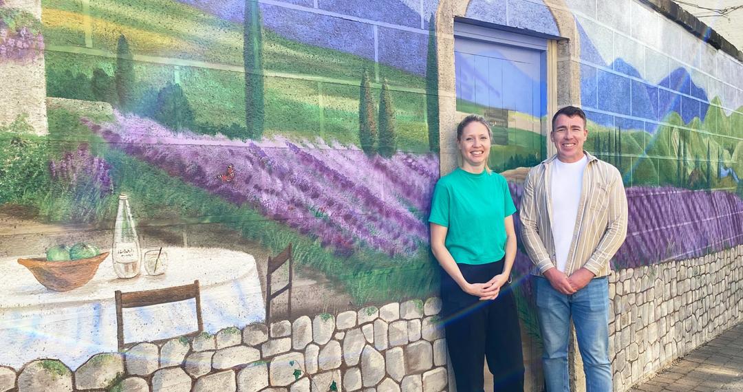 New Harrogate town centre mural unveiled