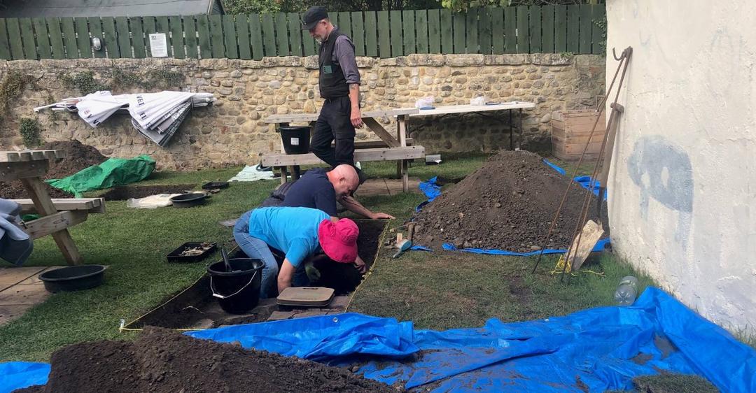 ripon-9th-september-2024-archaeological-dig-at-the-one-eyed-rat