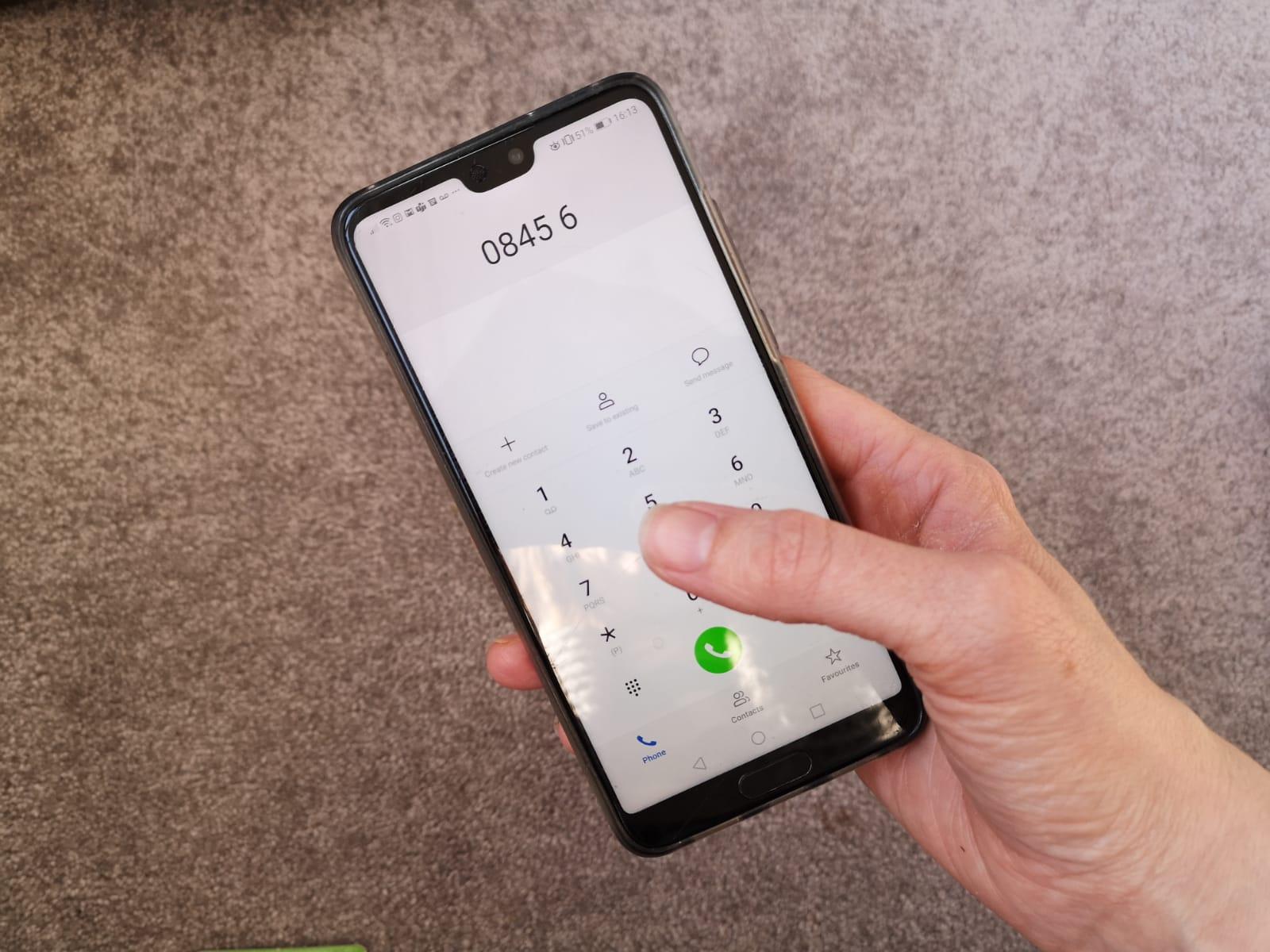 hand-on-phone