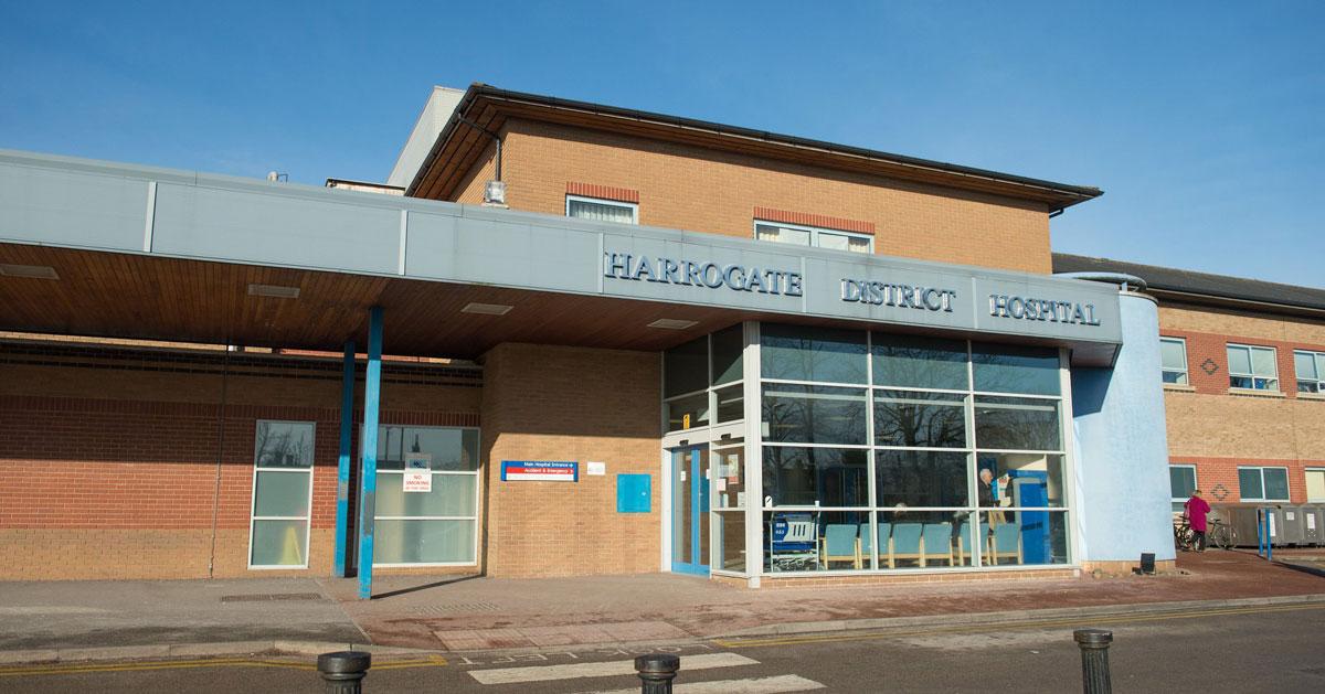 Harrogate District Hospital.