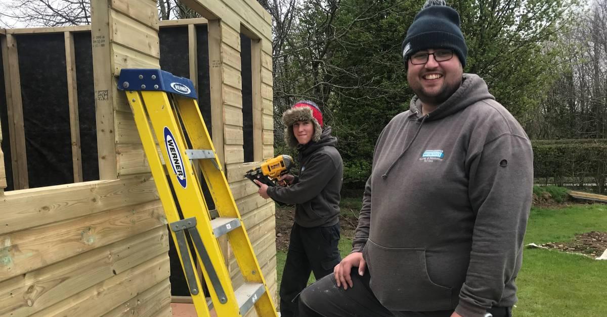New Shed at Studley Royal Cricket club
