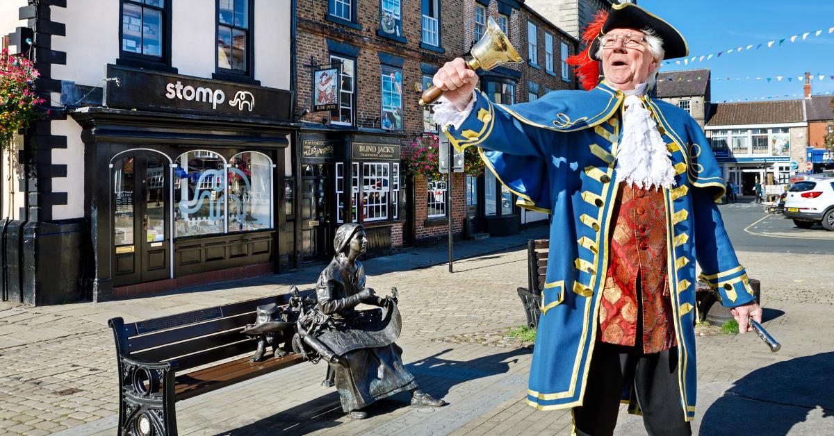 Roger Hewitt town crier