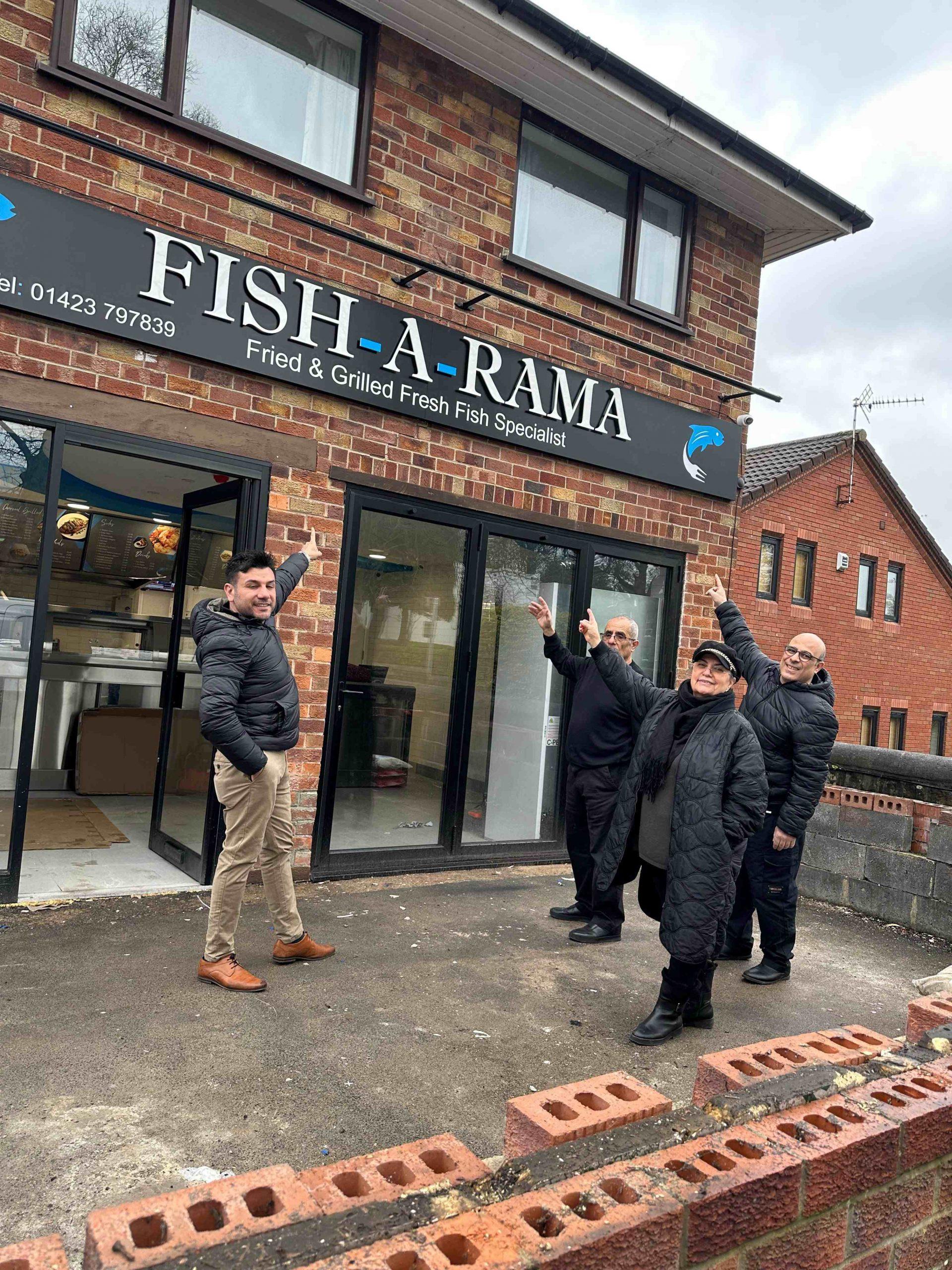 Fish-a-rama Fisharama Knaresborough chips
