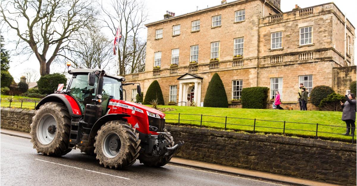 Knaresborough tractor run