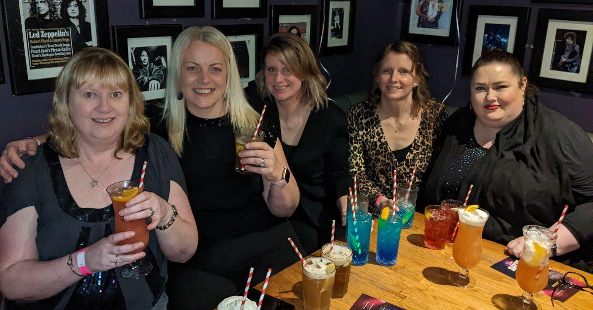 Cocktails at a Harrogate bar