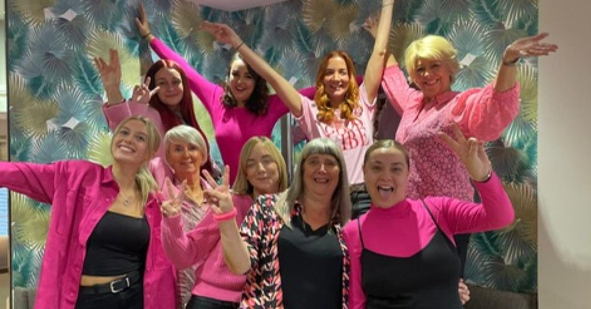 Photo of the staff of Peter Gotthard Hairdressing in Harrogate.
