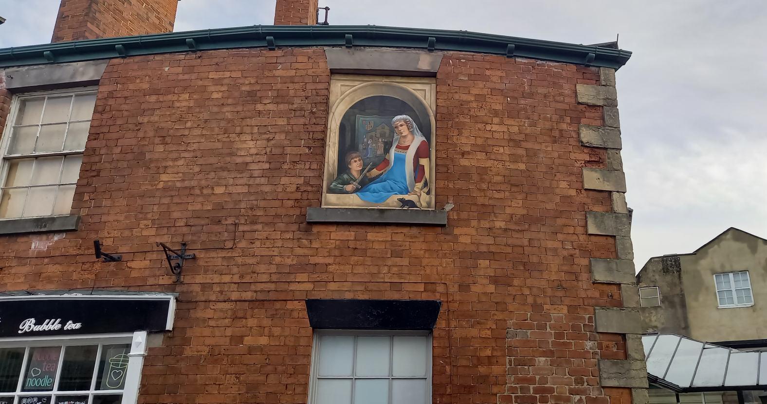 knaresborough-medievalmural-wider